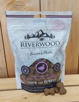 Riverwood crunchy cracker eend en kalkoen 