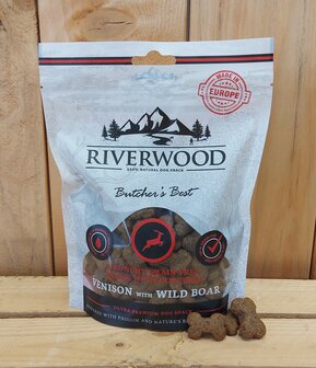 Riverwood crunchy cracker hert en everzwijn 