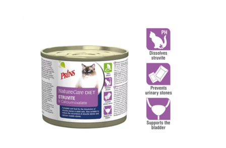 Prins NatureCare Diet Cat Struvite &amp; Calciumoxalate 6&times; 200g