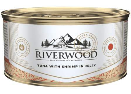 Riverwood Tonijn met Garnalen 85 gram