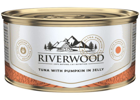 Riverwood Tonijn met Pompoen 85 gram