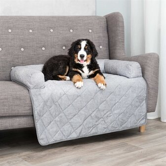 Trixie sofa mand nero meubelbeschermer grijs