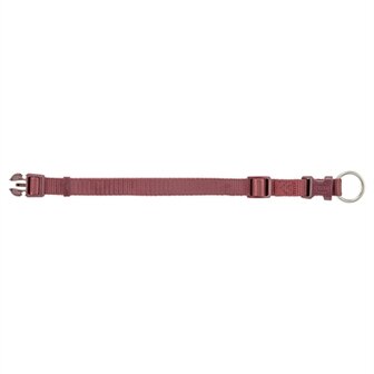 Trixie halsband hond premium sangria rood