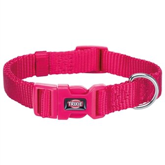 Trixie halsband hond premium fuchsia