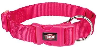 Trixie halsband hond premium fuchsia