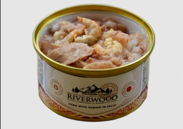 Riverwood Tonijn met Garnalen 85 gram