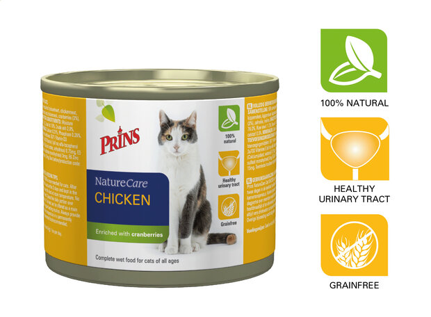 Prins NatureCare Cat Chicken 200 g