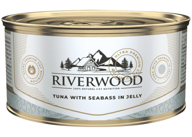 Riverwood Tonijn met Zeebaars 85 gram