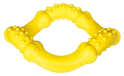 Trixie aqua toy natuurrubber golvende ring assorti