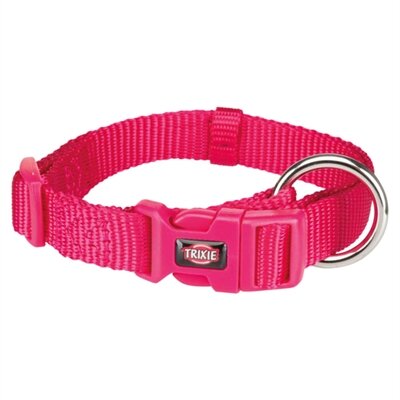 Trixie halsband hond premium fuchsia