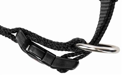 Trixie halsband hond premium zwart